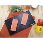 Cuisinart BBQ Defrosting Tray, Conductive Aluminum Rapid Thaw Plate for Frozen Meat, Quick Defrosting Tool that Preserves Natural Flavors, Non Stick Easy to Clean Kitchen Gadget & Grilling Accessories - size: 13.8" x 7.8" x 0.5"