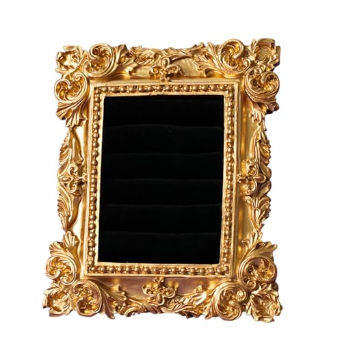 Suede Lined Jewelry Display Stand - color: Black