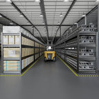 70" W Garage Shelving Heavy Duty, 4 Tier Garage Shelves, 69" H Adjustable Storage Shelving Unit, Commercial Metal Shelves for Warehouse, Basement - size: 70"Wx24Dx69"H | 4 Tier