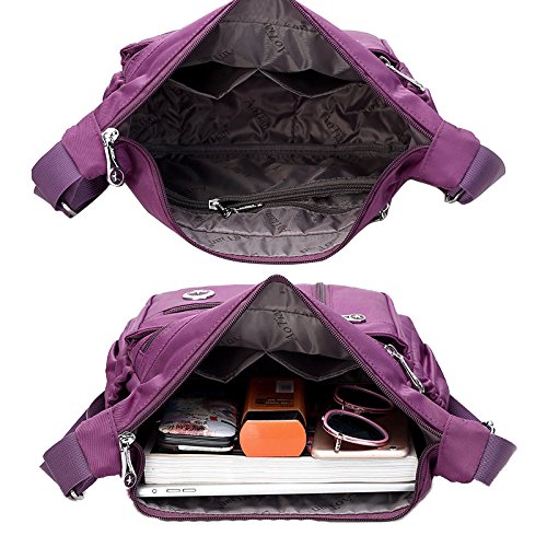 Purses and Shoulder Handbags for Women Crossbody Bag Messenger Bags - color: Standard-black