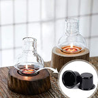 20 Pcs Aluminium Candle Cups Holders Metal Candlestick Holder Cup Candle Drip Protectors Catchers Tea Light Tins Cups for Lamp or Candle Making