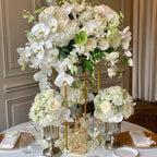 23.6inch 12 pcs Column Vases Gold Centerpieces for Table Metal Flower Stand Wedding Centerpieces Party - size: 23.62 Inches - 12 pcs