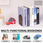 Book Ends,Bookends Wood Book Ends Universal Economy Bookend (8, Medium) - size: Medium