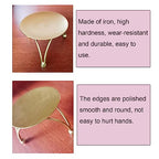 2 Pack Scented Candle Holder Aromatherapy Jar Candle Candle Iron Plate Stand for Home Scented Wick Candle Flickering Flameless Candle Battery Operated Outdoor LED Candles