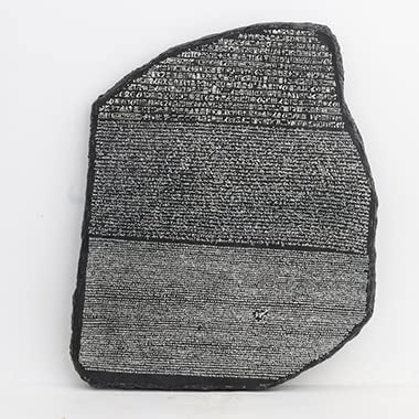 Veronese Design WU75482AA 10 5/8 Inch The Rosetta Stone Egyptian Resin Wall Plaque