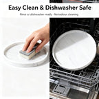 Silicone Bathroom Tray - 9-Inch Round Vanity Tray, Suitable for Candles, Perfumes, Soap Dispensers (Marble White) - color: Marble White