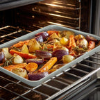 Ceramic Baking Sheet, Cookie Sheets for Baking 14x9", Non-Stick & Non-Toxic Ceramic Coating, 2.2mm Thick Aluminum Oven Trays for Cooking, PTFE & PFOA Free - size: baking sheet 14x9"