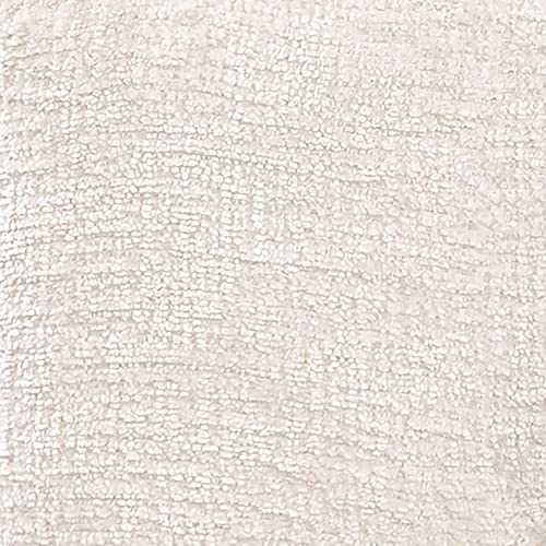 Jofran Gwen Modern Luxury Jacquard Fabric Upholstered Hallway Bedroom Sculpture Bench, 49" W X 22" D X 29.5" H, Natural - color: Natural