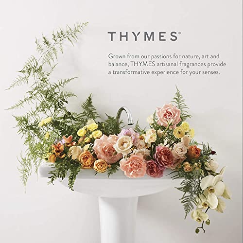 Thymes Frasier Fir Scented Candles for Home Decor - Green Pillar Candles for Women & Men - Place on Candle Holder - Luxury Home Fragrance Gifts - Large (3" x 6" Pillar) - size: 3 in x 6 in