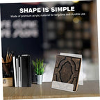 Alipis 1pc Simple Book Holder Acrylic Bookends for Shelves Bookshelf Decor Display Stand for Library