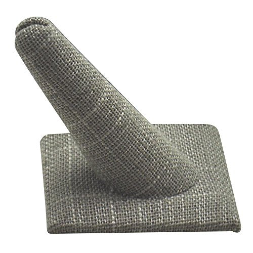 Single Finger Jewelry Ring Display Stand Holder ~ Holds 1-2 Jewelry Rings - size: 1 Finger
