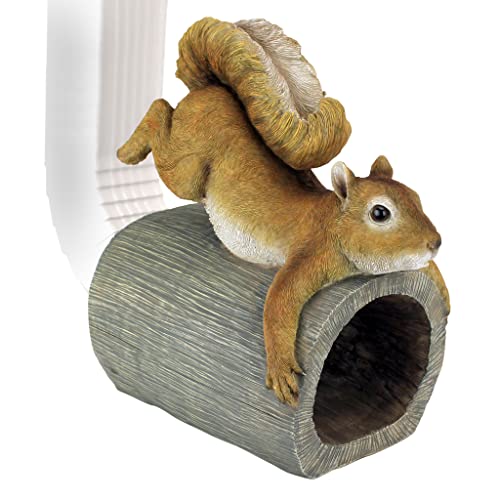 CRASH THE SQUIRREL RAIN GUTTER - style: Crash the Squirrel