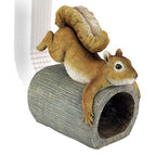 CRASH THE SQUIRREL RAIN GUTTER - style: Crash the Squirrel