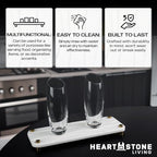 2-Piece Water Absorbing Stone Tray Set – Fast-Dry Diatomite Soap Trays for Bathroom & Kitchen Sink, Gold Finish - color: Gold