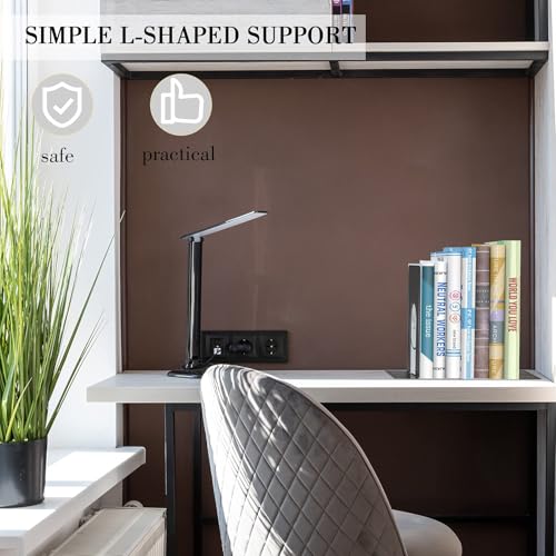 Optomni Book Ends, Bookend Supports Heavy Duty Metal Bookend Support, Book Ends Supports for Shelves Decor Home Office School (6 Pairs/12 Pieces, Black) - color: Black, size: 6 Pairs/12 Pieces