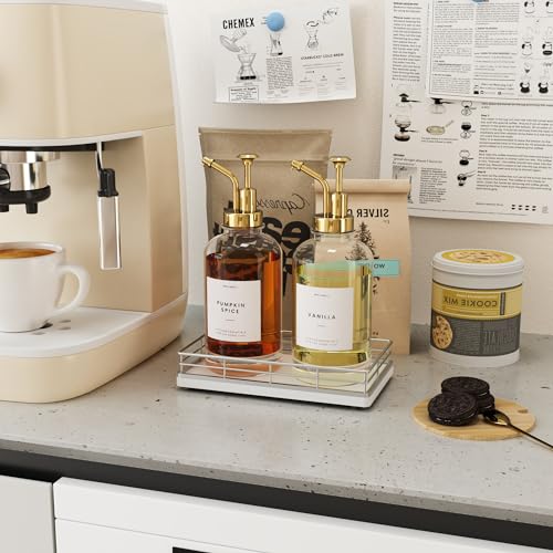 Bathroom Tray for Counter, Oak Wooden 7.5" L Vanity Tray for Jewelry Soap Cologne Organizer for Men Decorative Decor Silver - color: Silver, size: 7.5" x 3.9" x 1.5"