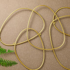 Hicarer 3 Pcs Interlocking Rings Wall Sculpture Gold Metal Home Wall Decor Abstract Aesthetic Gold Decoration for Art Bedroom Living Room Bathroom Home(Circle) - style: Circle