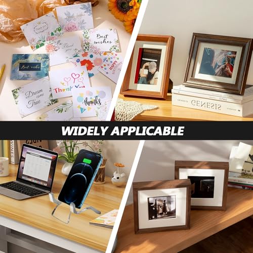 Bonsicoky 24 Pcs Acrylic Easel Display Stands - Versatile Acrylic Holders for Showcasing Crystal Geodes, Rocks, Minerals and Treasured Collectibles - Large Size - style: 24 Pack - Large Size