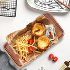 Acacia Wood Platters Small 12"x6" Long Charcuterie Board Rectangle Decorative Tray Wooden Serving Platter for Food Appetizer Cake Plates Kitchen Dish Cheese Boards Rectangular Snack Dessert Trays - size: 12" x 6" x 0.6"