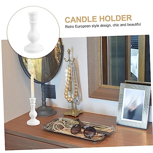 Alipis 1pc Nordic Style Candleholder Simple Design for Decor Space-Saving Desktop Candle Stand for Weddings Banquets and Table Centerpieces