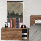 Bigfoot Decor Unique Bookends – Eye-Catching Sasquatch Gifts for Bigfoot Enthusiasts - Decorative Bookends for Shelves – Fun Bookends for Kids – Versatile Black Book Stopper to Hold Books