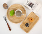 Bamboo Vanity Tray, Bathroom Counter Tray, Toilet Tank Tray, Bathroom Tray for Organizing and Home Decor, 7.9 x 5.1 x 0.8 inch - size: 7.9" x 5.1" x 0.8"