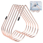 Desktop Storage Rack, Telescopic Book Stand Organizer, Office Supplies Holder, Rose Gold - color: Rose Gold
