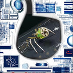 Mechanical Metal DIY 3D Insect Brass Puzzle Model Kits Puzzle for Adults, Steampunk Electric Mechanical, Assembly DIY Gift Craft Hobby for Men for Family and Friends(Gatling Spider) - style: Gatling Spider