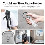 ULANZI MA30 Magnetic Phone Tripod Stand for iPhone - Aluminium Maglock Smartphone Mini Tripod Pocket Cell Phone Stand Strong Magnet Quick Mount Compatible with iPhone 17 16 15 14 13 12 Series, Silver - color: Silver