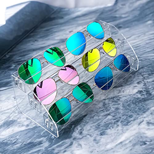 MineSign Nail Polish Holder Organizer Clear Acrylic Nail Polish Tray Fingernail Polish Display case 3 layers Essential Oils Holder Makeup Organizer - style: 3t