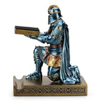 King's Guard Watch Display Stand Eyeglass Jewelry Bracelet Necklace Holder Trays Towers Resin Pen Holder Warrior Knight Mobile Phone Stand for Office & Home (Blue) - color: Blue