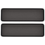 Matace 2 Pack Rubber Extra Large Shoe Tray for Entryway,Long Boot Tray,Slim Boot Mat for Indoor and Outdoor Use,16x55 in, Rectangular (Pack of 2) - size: 55"L x 16"W x 1.2"Th (Pack of 2)