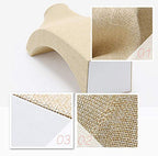 Beige Linen Necklace Display Bust - 11.8" Jewelry Holder for Necklaces, Bracelets, Figure Display Stand (30x17cm) - size: 30x17cm