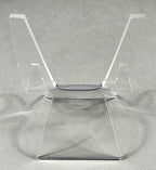 HQRP-Crystal 3" Acrylic Display Stand Pedestal for Crystal Heart / Slice / Slab and other Stones - size: 3"