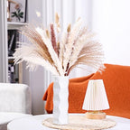 Didaey 10 Pack Composite Plastic Flower Vases Bulk White Small Boho Floral Vases for Dried Flower Bouquet Pampas Grass Centerpieces Fall Wedding Party Living Room Decor(Stylish) - style: Stylish