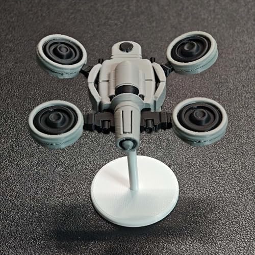 3D Printed ARC Wasp Collectible Figurine with Movable Display Stand - Sci-Fi Drone Statue for Gamers & Collectors - color: Wasp