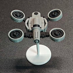 3D Printed ARC Wasp Collectible Figurine with Movable Display Stand - Sci-Fi Drone Statue for Gamers & Collectors - color: Wasp