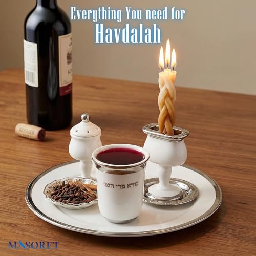 Ceramic Havdala Set 20 cm - color: Ceramic Havdalah 1