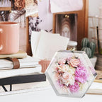 Resin Molds Silicone, Large Hexagon Silicone Molds Epoxy Resin Casting Craft Mold for Flower Preservation Bookends, Art Casting DIY Home Decor Wedding Valentine