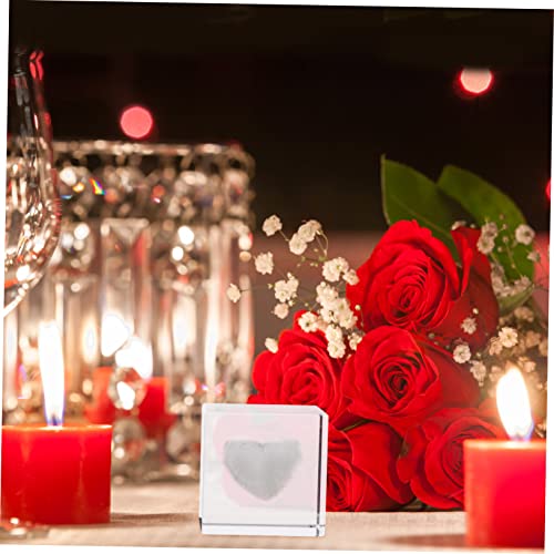 LIFKOME Cloud Crystal Ornament for Home Decor Elegant Table Decoration for Living Room Bedroom Office for Valentine Day