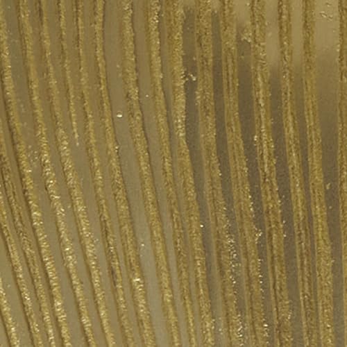 Deco 79 Aluminum Metal Abstract Decorative Sculpture Textured Leaf Home Decor Statue with Black Marble Base, Accent Figurine 8" x 4" x 30", Gold