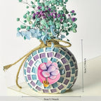 Mosaic Tile Kits DIY kit Mosaic Building Sets Glass Lantern/Candle Holder/Vase Exclusive Art DIY Glass Craft for Adults and Teens Gifts for Girls Craft Lovers Home Décor