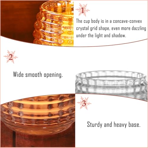 2 Pack Red Glass Votive Candle Holders for Home Decor Round Bubble Tea Light Holder for Valentine’s Day Table Centerpiece Wedding - color: Red