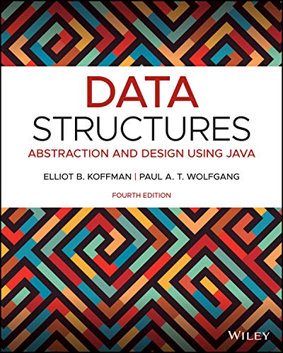 Data Structures: Abstraction and Design Using Java