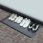 All Weather Boot Tray, Extra Large Size by Trimate -Water Resistant Plastic, Multi-Purpose for Shoes, Pet Feeding Trays, Mudroom Entryway, Garage, Indoor or Outdoor – Extra Large, 40”x20”(Grey) - style: Grey
