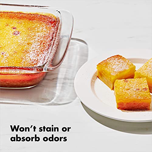 OXO Good Grips Freezer-to-Oven Safe 3 Qt Glass Baking Dish with Lid, 9 x 13 - size: 3 qt, style: Glass 3 Qt Baking Dish