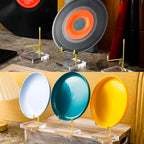 Kigley 8 Pcs Adjustable Metal Arm Display Stand Crystal Holder Easel Display with Acrylic Base Easel Rock Mineral Stand for Geodes Mineral Agate Collection (Gold,2.36 x 2.36 x 3.54 Inches) - color: Gold, size: 2.36 x 2.36 x 3.54 Inches