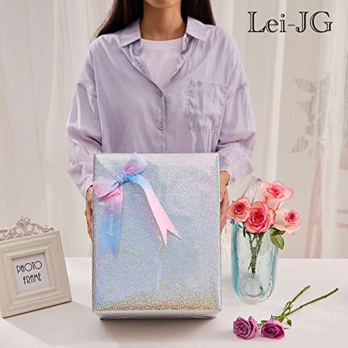 Thickened Glass Purse Vase for Flowers Gift Set-(Handmade 5mm Crystal-Unique Cute Clear Bag Vase with Reinforced Gift Box, Premium Table Centerpiece for Wedding/Mothers Day (Yellow) - color: Yellow
