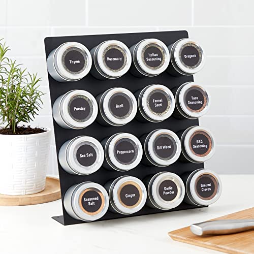 Juvale Magnet Board - Black, 12.6 x 11 x 2.6 in - Standing Magnetic Board for Desk & Wall - Magnetic Display for Memos, Photos & Documents