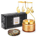 Kunrsug Cat Rotating Scented Candles Gift Set for Birthdays, Christmas, Thanksgiving, or As A Unique Present for Your Mom, Sister, Girlfriend, Colleagues, Friends, or A Dear Friend - style: Moon Cat